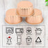 Jumbo 5oz Aluminum Foil Cupcake Liners with Lids - 50 Pack Disposable Ramekins for Mini Cake Baking
