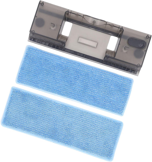 Vacuum Cleaner Replacement Water Tank, ABS Parts, Efficient Installation with 2 Mop Pads