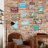 Krouterebs 8x12 Inch Play Like a Champion Today Antique Metal Tin Sign Bar Home Bathroom Pool Outdoor Plaque Wall Decor