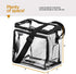 SP HOME GOODS Stadium Approved Clear Tote Bag with Adjustable Strap, See Through Zippered Lunch Bags