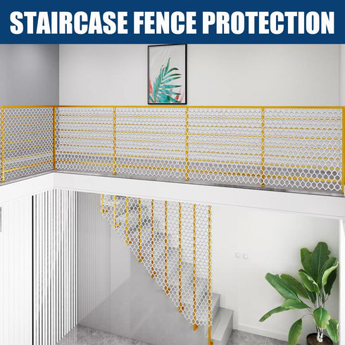 15.7IN 10FT 500GSM White Plastic Chicken Wire Mesh x - for Garden,Poultry,Dogs,Rabbit,Crafts,Agricultural & Floral