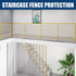 15.7IN 10FT 500GSM White Plastic Chicken Wire Mesh x - for Garden,Poultry,Dogs,Rabbit,Crafts,Agricultural & Floral