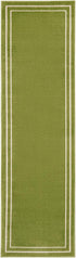 2'2" 7'6" (8' Nourison Home Nourison Essentials Green Ivory x Area Rug - Easy Clean, Non Shedding, Bed Room, Living