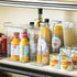 Sorbus Roll Out Bottle Organization Bins, Clear Plastic Containers with Wheels & Handles for Kitchen Storage