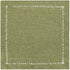 Grelucgo Set of 4 Handcrafted Dinner Napkins, Solid Sage Green, Double-Hemstitched, Square 18 x 18 Inch