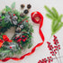 WXJ13 30 Pieces Artificial Pine Branches Christmas Holly Berries Artificial Red Berry Stems for Christmas Wreath
