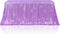 Poise3EHome Lavender Sequin Tablecloth 50×72 Inch Rectangle Sparkly Fabric Overlay for Wedding Birthday Party Decoration