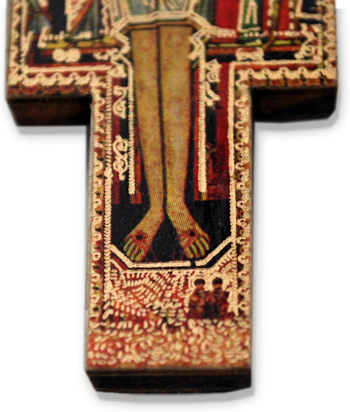 Venerare Deluxe San Damiano Crucifix | Great Catholic Gift for First Holy Communion, Confirmation, Housewarming