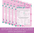 DISTINCTIVS 5x7 Birthday Girl Best Cards, 10 Count - Sleepover Games, How Well Do You Know Her