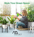 8 12 Inches 1 Pack, Plant Stand Indoor Adjustable, Metal Modern Indoor Plant Stand, Heavy Duty Plant Stands Outdoor