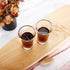 YULEER Shot Glasses - 2oz Clear Heavy Base Shot Glass Set, 12 Pack Shooter Glass for Spirits & Liquors
