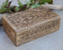 Egyptian Eye of Horus Hand Carved Jewelry Trinket Keepsake Box (Large)