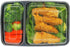 SimpleHouseware 16 Pack - 2 Compartment Food Grade Meal Prep Storage Container Boxes (28 ounces)