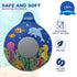 Bathtub Stopper, Universal Silicone Drain Plug Cover with Beautiful Coral Reef Illustration, Kids Gift