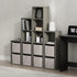 Furinno Luder Bookcase/Storage, 4-Tier Cube, French Oak