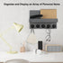 Key Holder for Wall, Decorative Key and Mail Holder with Shelf and Large Hooks for Bags and Coats