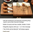 3 Let's Make Memories Personalized Cheese Board - Wood and Marble - for Weddings - for Newlyweds - for Entertaining