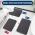 OLANLY Bathroom Rugs 47x20, Extra Soft Absorbent Chenille Bath Mats, Non-Slip, Machine Washable for Bathroom Floor