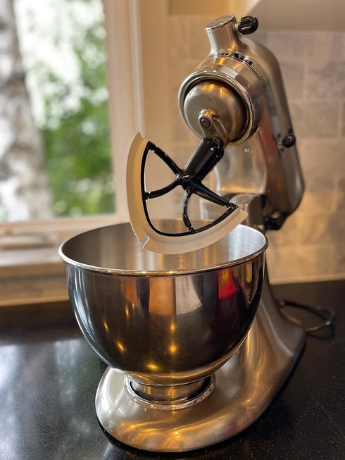 New Metro Design Beater Blade Metal TH-MGY for KitchenAid 4.5-5 Qt Tilt-head Stand Mixer, Grey