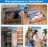 Cordless Electric Pump for Vacuum Storage Bags, Portable Rechargeable Seal Bag Pump for Compression Clothes, Luggage