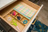 Lipper International Bamboo Wood 4-Compartment Organizer Tray, 11 5/8" x 7 7/8" x 1 3/4"