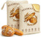 Nedsewor 2 Pack Reusable Beeswax Bread Bags for Sourdough, Cotton Bread Bag with
