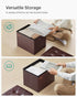 12.2 16.1 12.2 Inches, 286 lb ULSF100K02 SONGMICS Small Folding Storage Ottoman, Foot Rest Stool, Cube Footrest