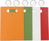 Plastic Cutting Board Set, Thin 11.8" x 7.8", Set of 4