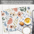 Cut N' Funnel Meadow Designer Flexible Cutting Board Mat, 15"x11.5", Made in the USA