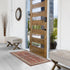 Wyatt & Ash Red Minot Imagine Printed Chenille Accent Rug, 2' x 4' Non Skid & Machine Washable