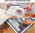 Silicone Baking Mat, 26" x 16" Non-slip Pastry Mat with Measurement for Cookies, Macarons, and Bread