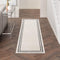 Nourison Home Nourison Essentials Ivory/Black 2' x 6' Area Rug - Easy