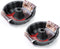 KITESSENSU Set of 2 Non-Stick 9 inch Cake Pans, 12 Cups Premium Fluted Heavy Duty Carbon Steel Baking Mold