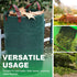 3 Packs 72 Hugeleaf Gallon Reusable Yard Waste Bags, Collapsible Leaf Bags with Reinforced Handles, Extra Large Heavy