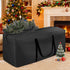 Cushion Storage Bag 420D Waterproof 68" Rectangular Outdoor Patio Cushion Storage Bags