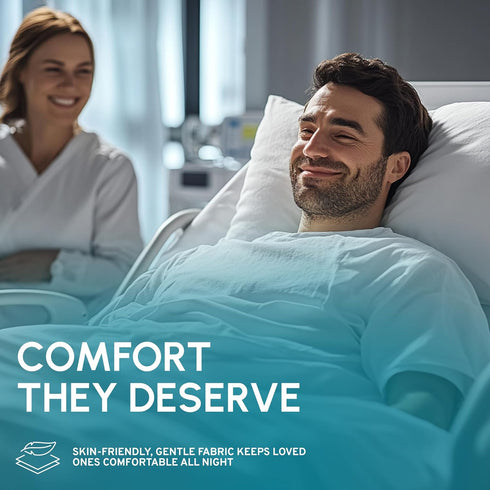 White Classic Fitted Hospital Bed Sheets, Cotton with 200 Thread Count, Size: 36" x 80" x 9"