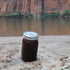 Cold Brew Coffee Filter & Lid - Stainless Steel, 80 Micron Woven, Fits Half Gallon Wide Mouth Mason Jars