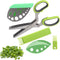3 Packs Herb Scissors Set - 5 Blades with Herb Stripper Tools, Cool Kitchen Gadgets for Fresh Garden Herbs