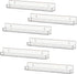 IEEK 6 PCS Acrylic Invisible Floating Bookshelf for Kids Room,15 inch Modern