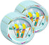 Skiing Birthday Party Supplies Set - Plates, Napkins, Cups Tableware Kit for 16