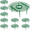 10 Pcs Round Strawberry Plant Support, Strawberry Plants Holder with 4 Legs,
