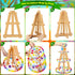 3 Tier Art Paint Party Cupcake Stand, Multicolor Party Holder for Paintbrush Birthday Party Supplies