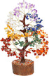 Seven Chakra Crystal Tree, Birthday Gifts for Women, Healing Crystal Tree of Life, Home Decor Gift for Mom