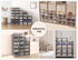 Kuject X-Large Shoe Storage Boxes Organizers Clear Plastic Stackable 12 Pack, Sneaker Containers, Toy Storage Organizer