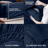 Utopia Bedding Twin XL Sheet Set, 3 Piece Microfiber Bed Sheets, Navy Blue, Includes Fitted, Flat Sheet, Pillowcase