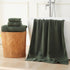 27x55 Set 100 650GSM Green,Pack 2) Bath Towels Percent Cotton Luxury Super Soft Absorbent Bathroom Towels (Olive