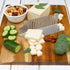 Raw Rutes Samurai Tofu Slicer Guide for Cutting Tofu into Perfect Cubes or Slices - Made in the USA from Stainless