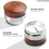 KYONANO Dalbergia Odorifera Wooden Coffee Distributor, 51mm Espresso Distributor with Adjustable Depth Scale