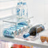 iDesign Soda Can Organizer with Lid - Clear - Made in USA for Pantry or Refrigerator