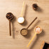 Bamboo Wooden Coffee Scoop for Jars, Minimalist Farmhouse Food Jar Scoop